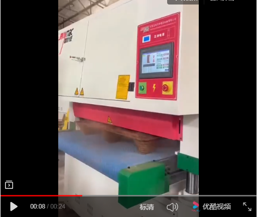 砂光機視頻-模壓托盤平面砂光機視頻-青島嘉銳興旺精密機械有限公司